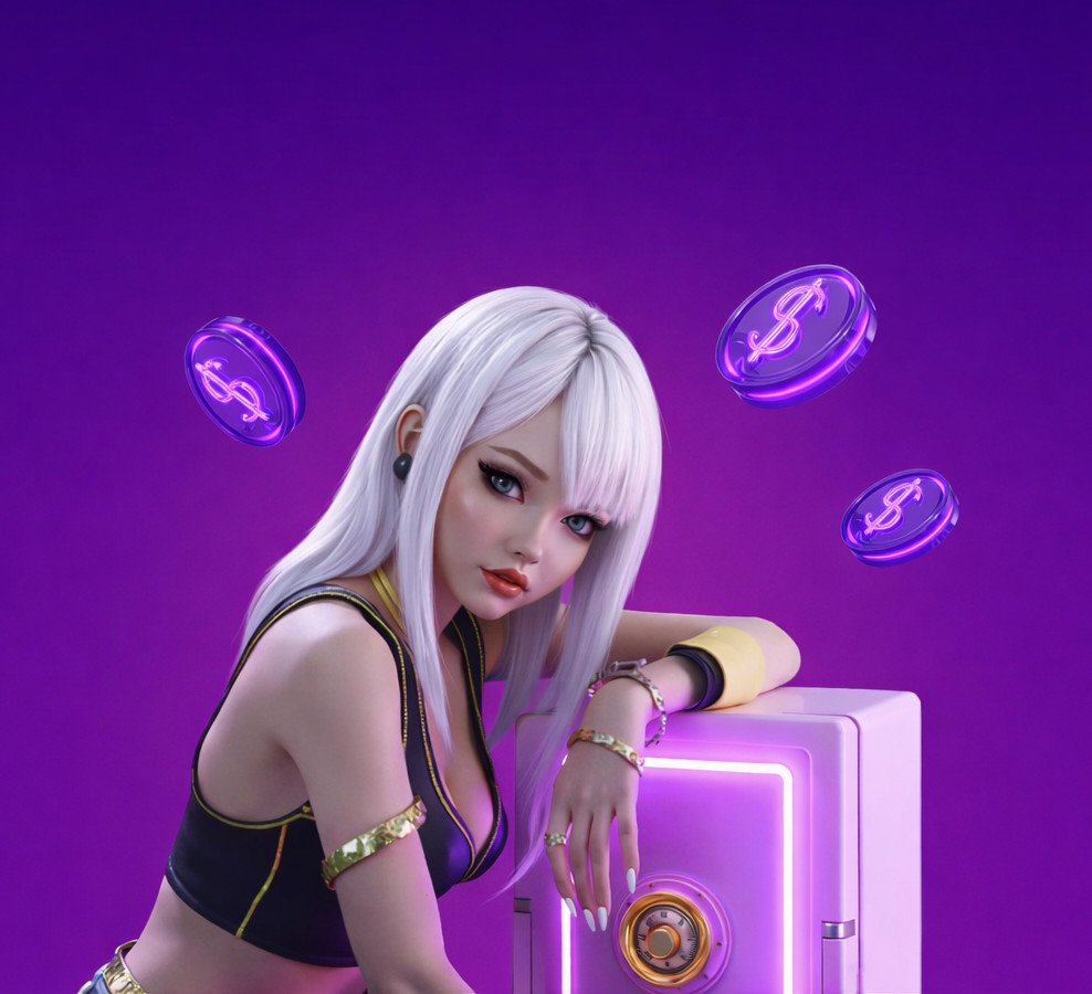 Banner mit Slot-Motiv und der Aufschrift 100% Casino-Bonus und 50 Freispiele